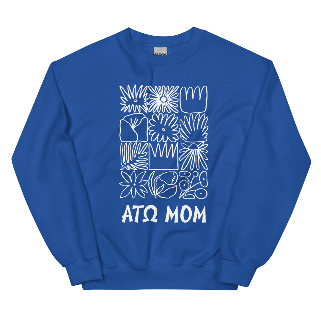 ATO Mom Crewneck in Royal