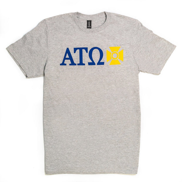 ATO Sport Grey Letters Tee
