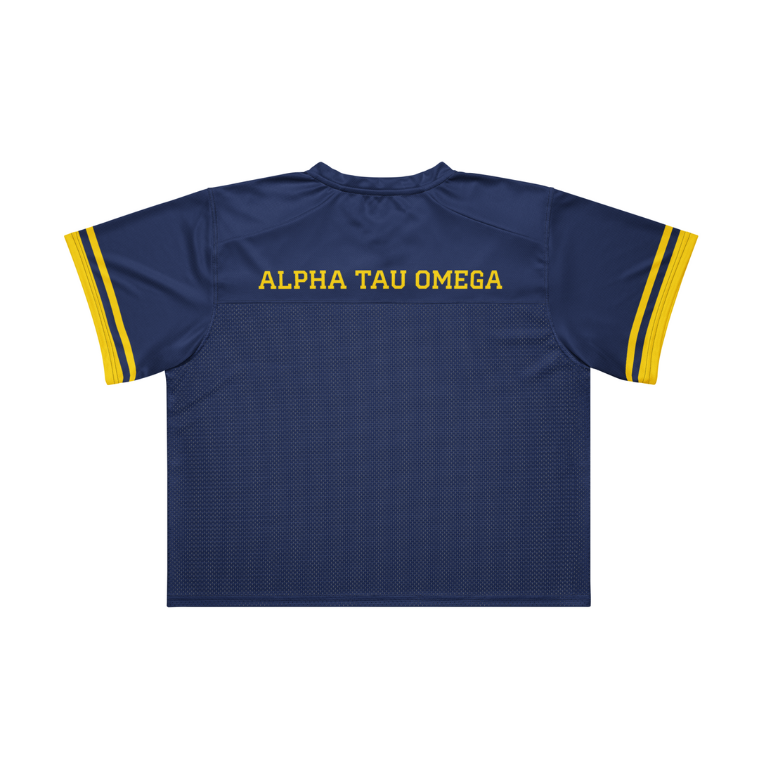 Alpha Tau Omega Vintage Script Lacrosse Jersey