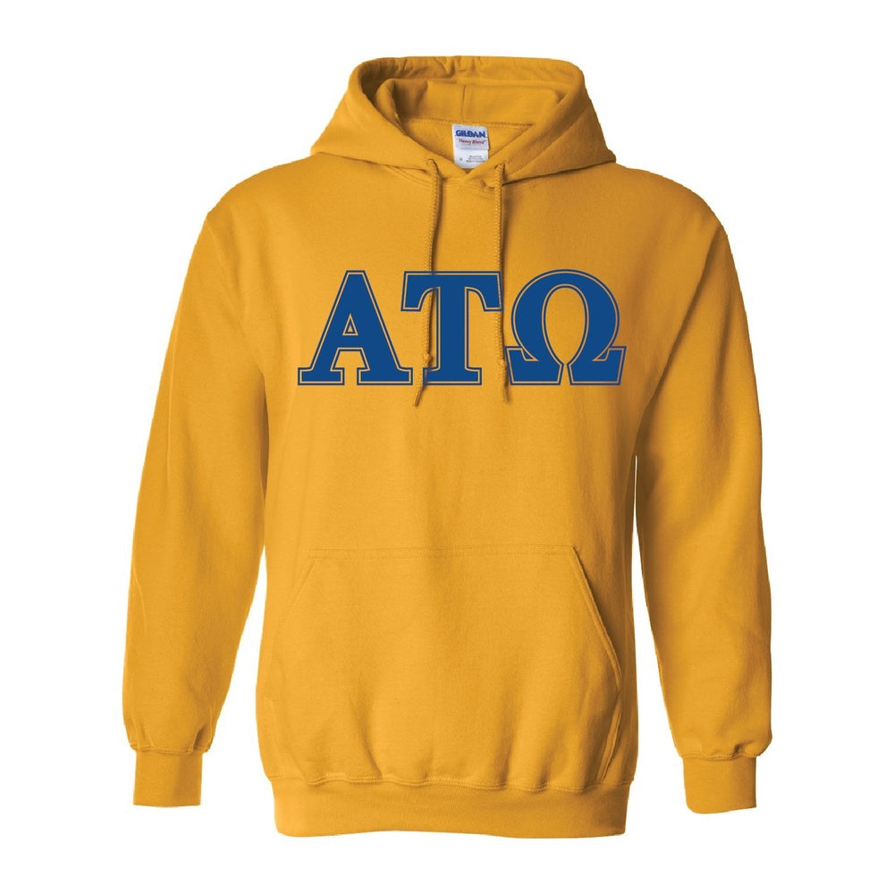 ATO Letters Hoodie in Gold