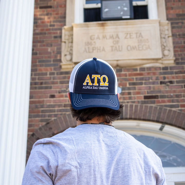 ATO Greek Trucker Hat