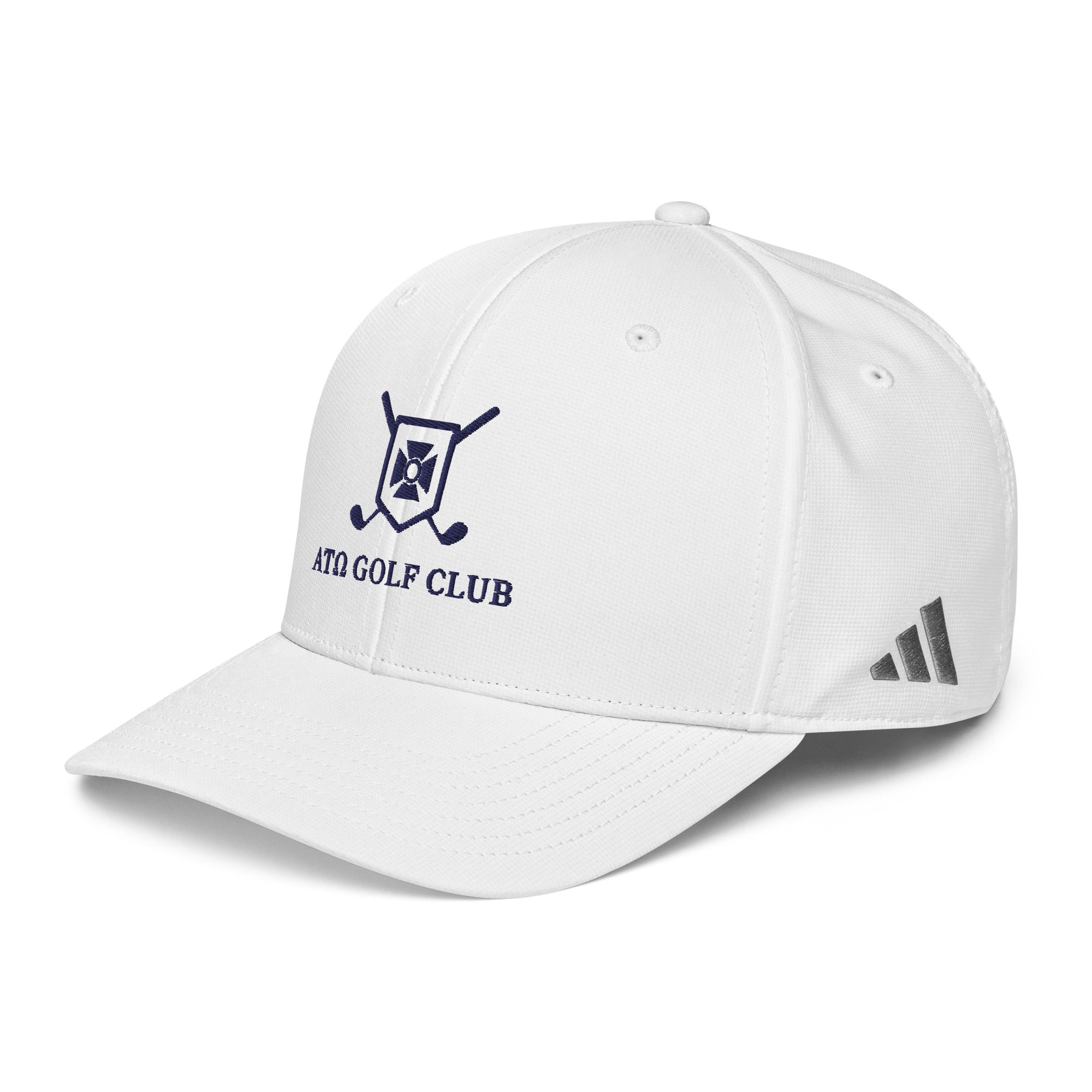 Adidas flat bill golf hat on sale