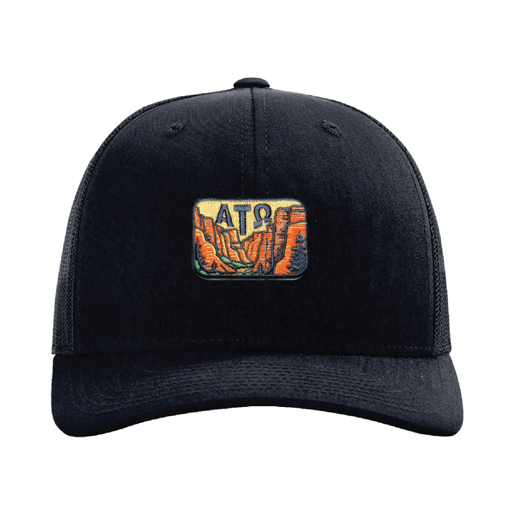 The ATO Store Heat Transfer Navy / Other Size OUTDOORS COLLECTION: ATO Recycled Trucker Hat