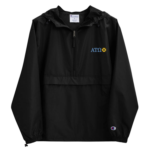 The ATO Store S ATO Embroidered Champion Packable Jacket