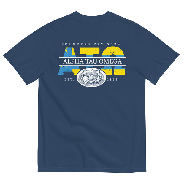 ATO Founders Day T-Shirt by Comfort Colors (2023)