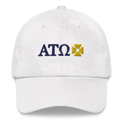 Alpha Tau Omega Fraternity Billed hats ATO - Greek Dad Hat