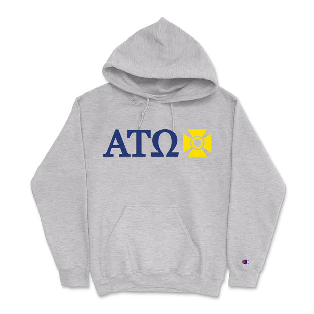 Alpha Tau Omega Fraternity Hooded sweatshirts ATO Letters Hoodie