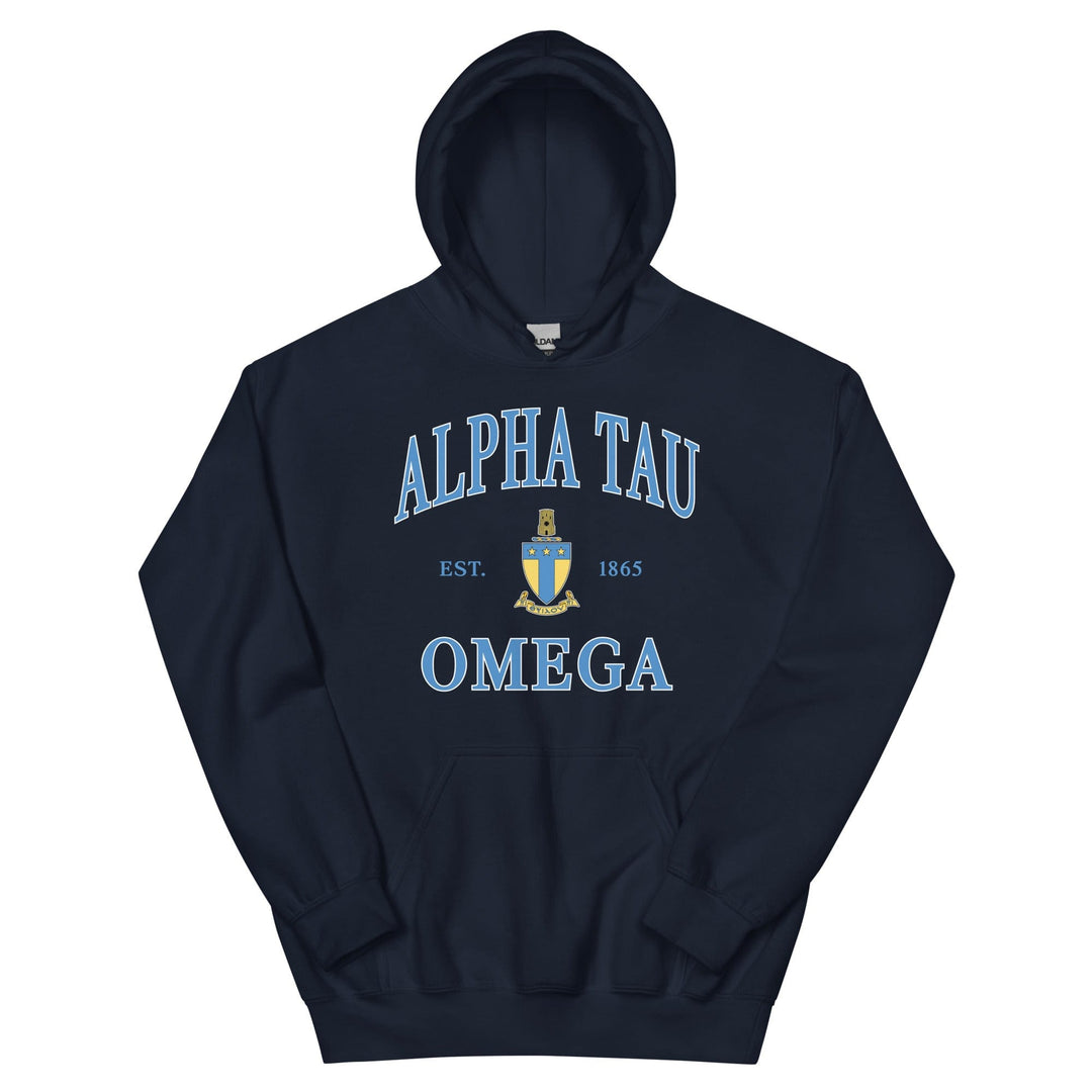 The Alpha Tau Omega Store Navy / S Limited: ATO Vintage Hoodie